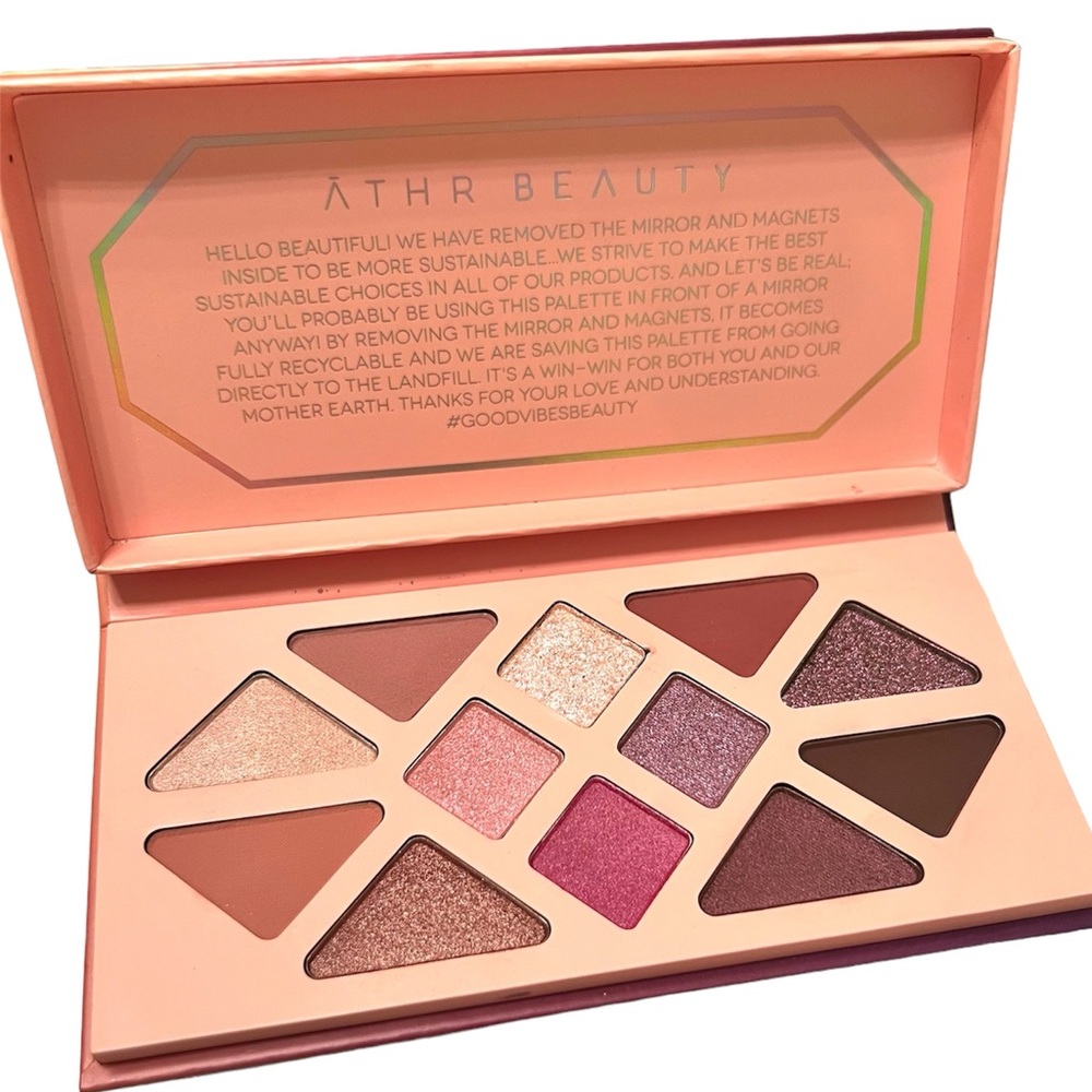 Athr Beauty Amethyst Crystal Eyeshadow Palette NEW